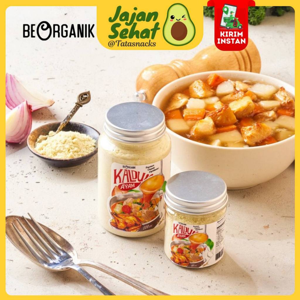 

Beorganik Chicken Stock Powder (NON MSG) / Kaldu Ayam Bubuk