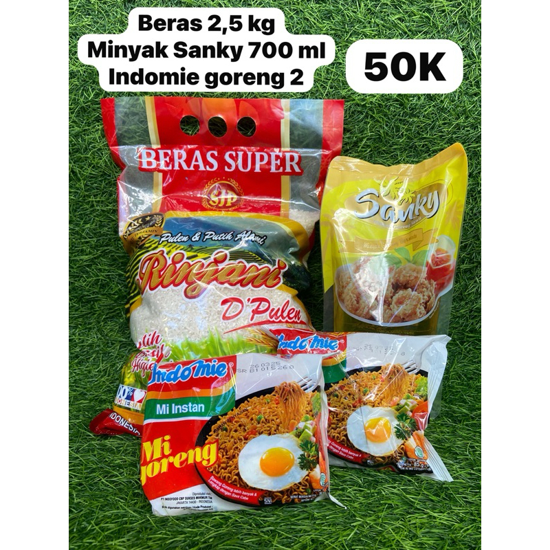 

PAKET SEMBAKO 55K