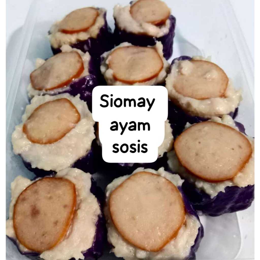 

SIOMAY AYAM SOSIS ASAP Siomay Frozen Dimsum Beku Ayam Chicken Halal Siomai Frozen Food