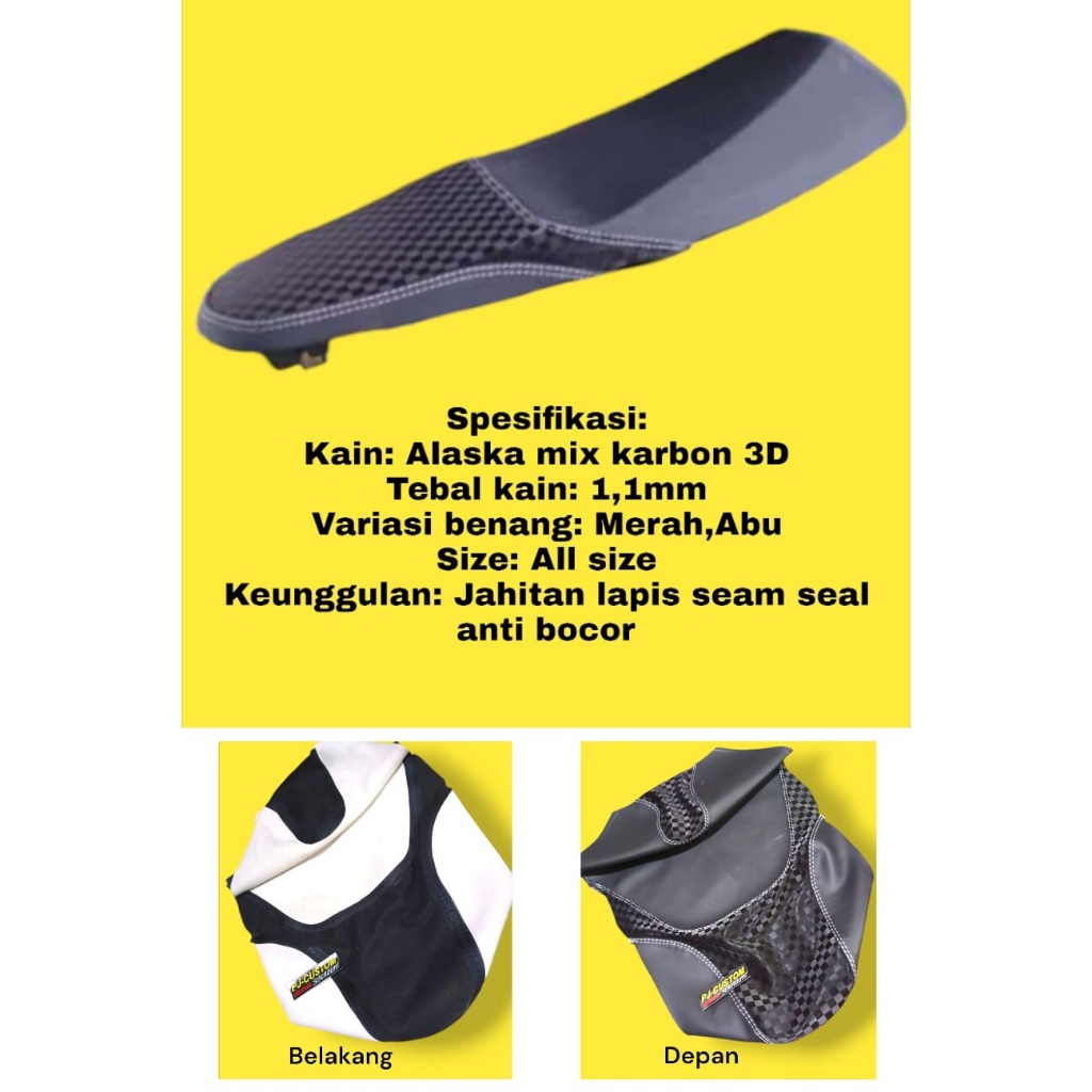 kain cover jok motor kain cover jok motor motif allaska