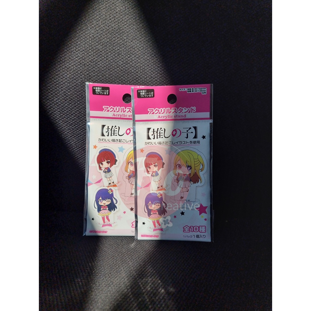 [OFFICIAL MERCHANDISE] Oshi no Ko Clear Stand Standee Pajangan Limited Edition Bonus Manga Acrylic A