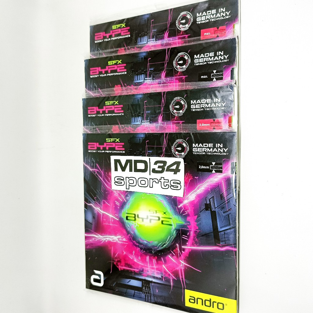 Karet Andro Bype SFX - rubber / karet / bet pingpong murah