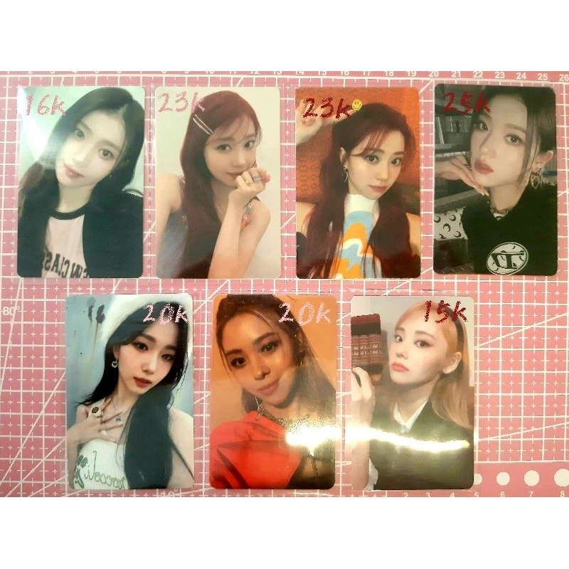 [READ DESC‼] ready official photocard xiaoting youngeun kep1er, ryujin itzy, loona artms jinsoul