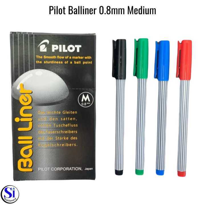 

[1 Kotak] Pulpen Pilot Balliner 0.8mm / Ball Pen / Pena 0.8mm Pilot Balliner