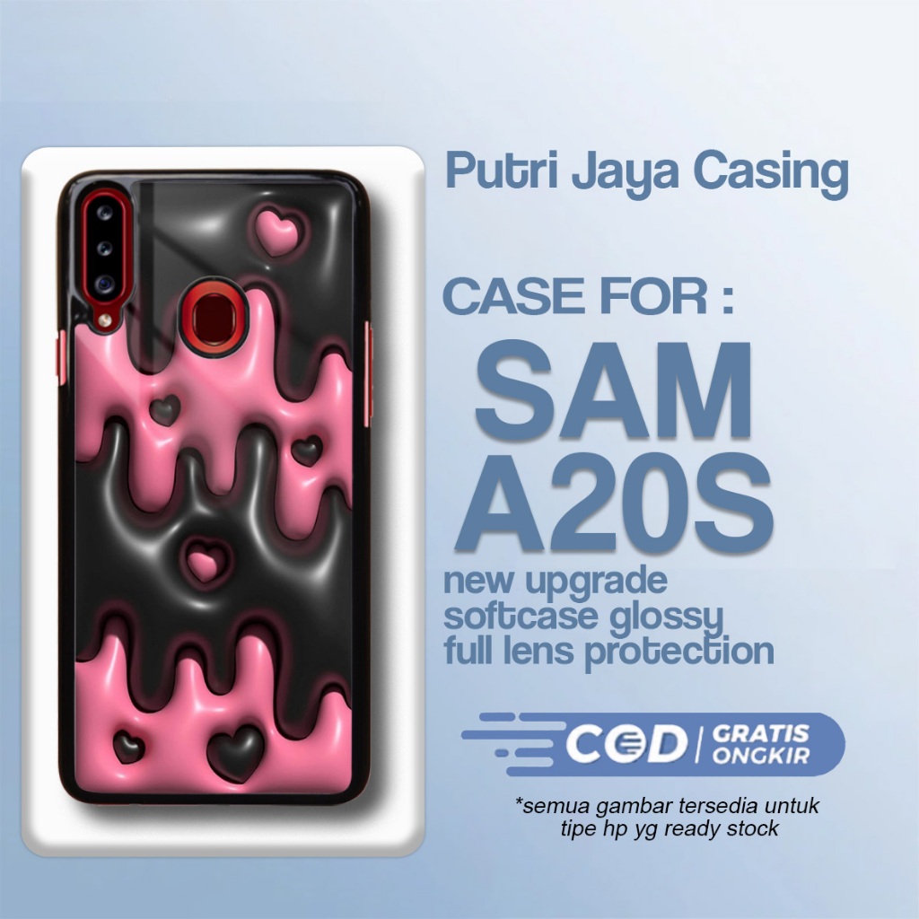 Case Samsung A20S Cute Baru Terlaris Hardcase Softcase Glossy Casing Samsung A20S Termurah Terbaru