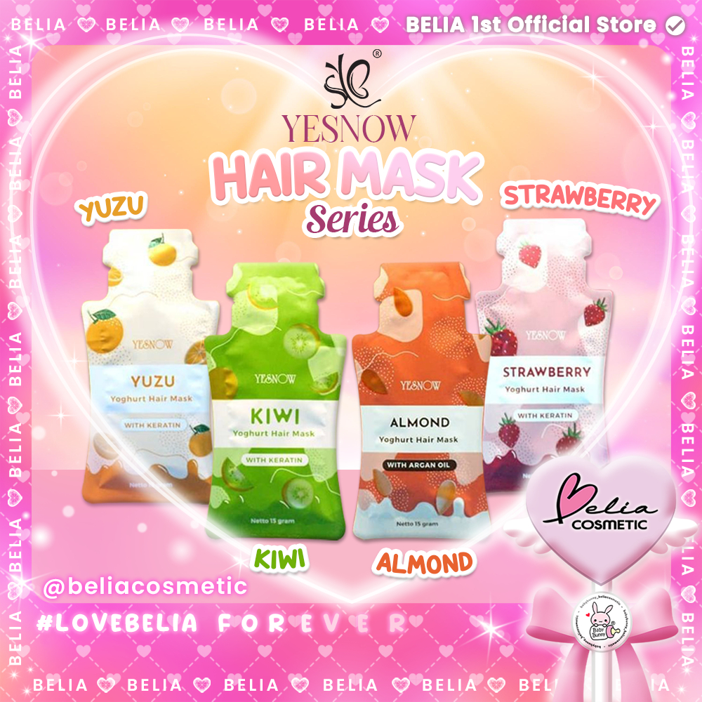 ❤ BELIA ❤ YESNOW Masker Rambut Keratin ( Sachet ) | Hair Mask Sachet