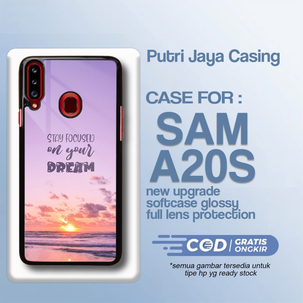 Case Samsung A20S Quotes Terlaris Hardcase Softcase Glossy Casing Samsung A20S Termurah Terbaru