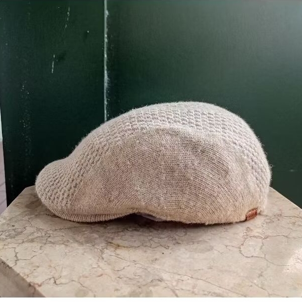 Topi Pet Vintage MONTBELL Wool Flat Cap