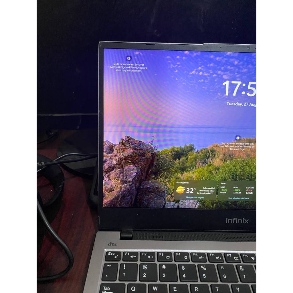Laptop Infinix I3 gen 10 Ram 8