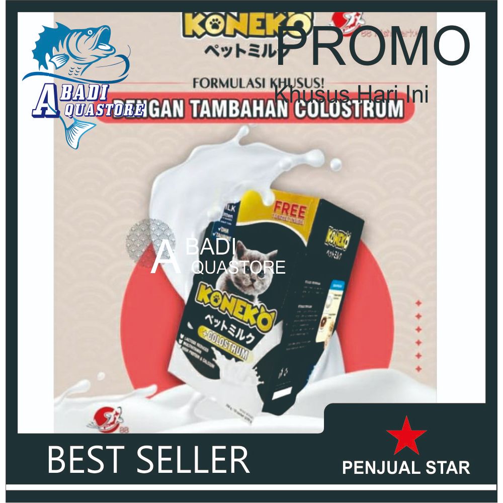 Susu Kucing Sachet | KONEKO Susu Kucing | Cat Milk