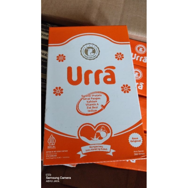 

Urra susu kambing saneen penambah berat badan 200gr