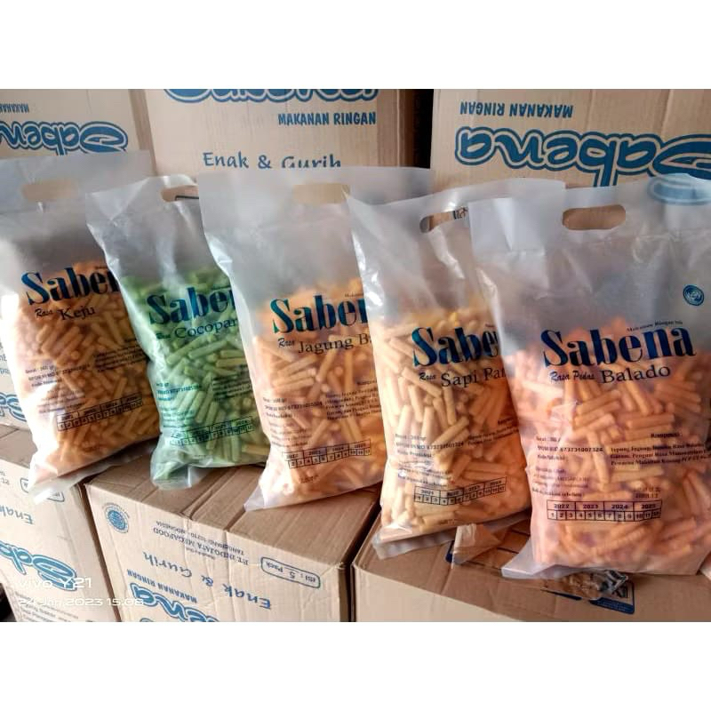 

RK snack sabena 1 dus isi 5pack kemasan jumbo