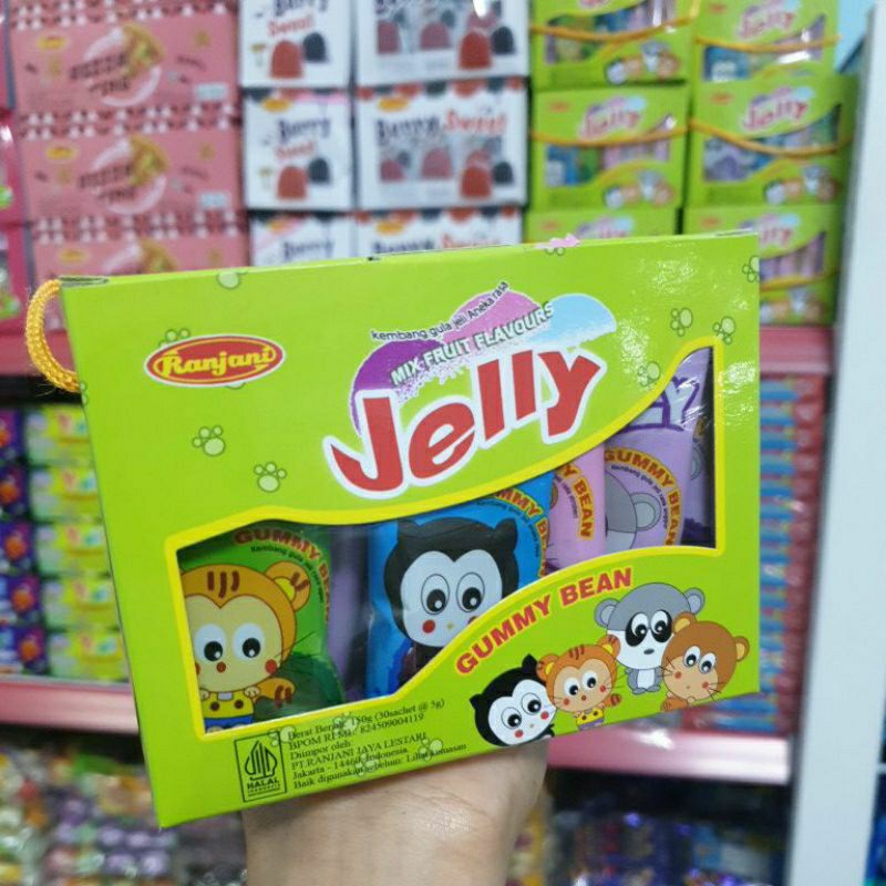 

Ranjani - Jelly Gummy Bean (30sct x 5g)