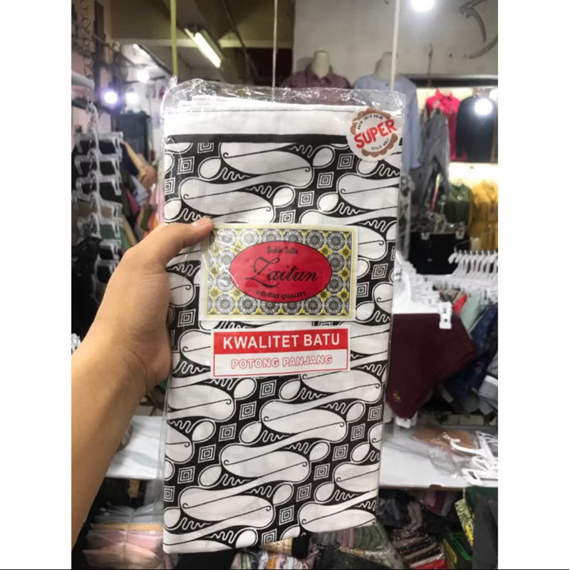 Kain Jarik Panjang / Tapih Bahalai Kain Batik Tulis Zaitun✅