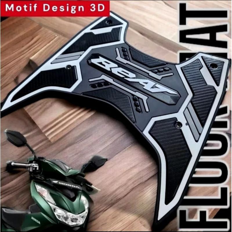 Tatakan kaki motor beat street beat deluxe alas kaki motor beat street beat deluxe