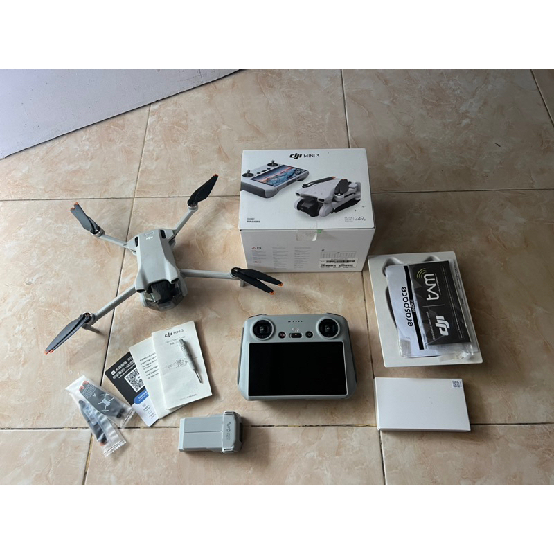 DJI MINI 3 RC BASIC (Layar) Garansi ON Like New second original