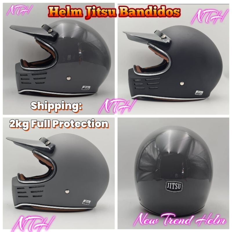Helm Jitsu Bandidos.Helm Cakil Jitsu Bandidos Original.