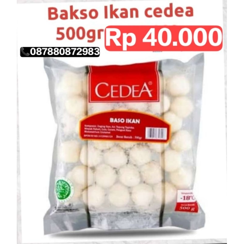 

FISH BALL AND SPICY BALL CEDEA