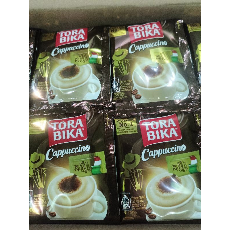 

Torabika cappucino Renceng 10x25gr