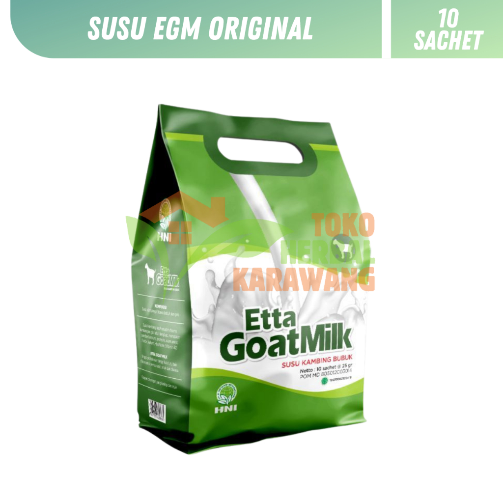 

ETTA GOAT MILK ORIGINAL – Susu Kambing Etawa HNI HPAI Isi 10 Sachet