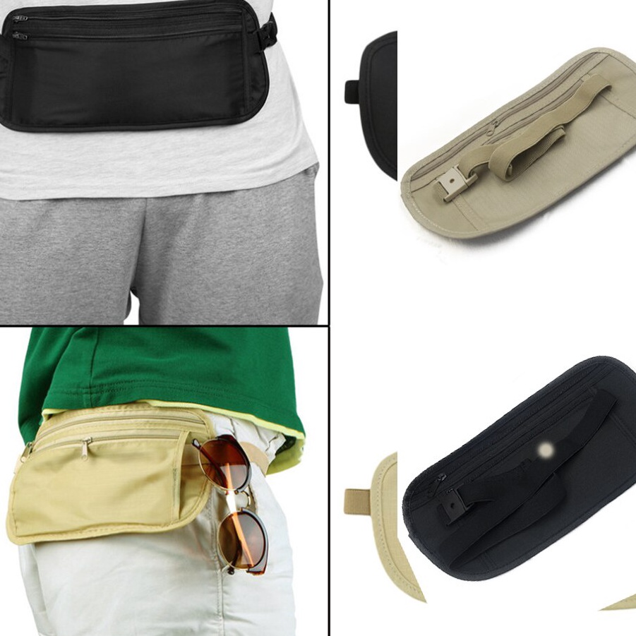 HARGA SPESIAL  Tas Pinggang HP Dan Dompet Travel Anti Maling Pria Dan Wanita cocok untuk olahraga se