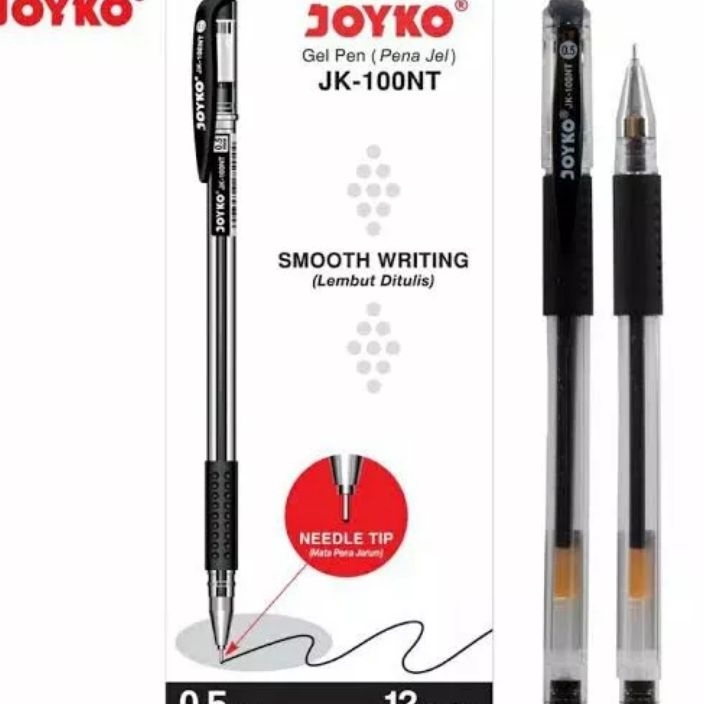 

MURAH Gel Pen Pulpen Pena JK 1 5 mm 12 Pcs
