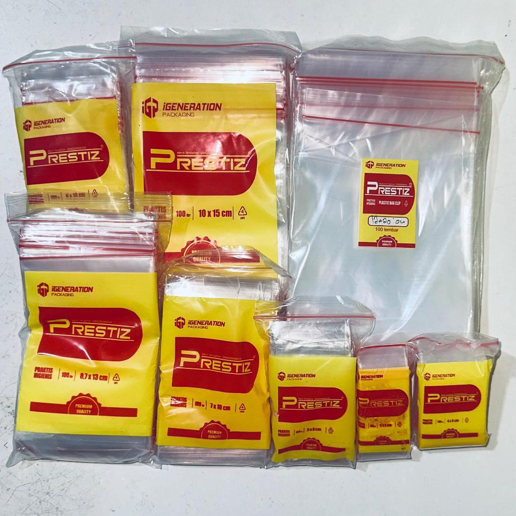 Plastik Klip Ziplock PE Klip Kecil Isi 100 Lembar