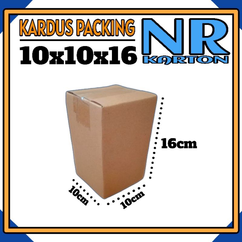 

kardus packing UK 10x10x16 kardus kecil kardus besar