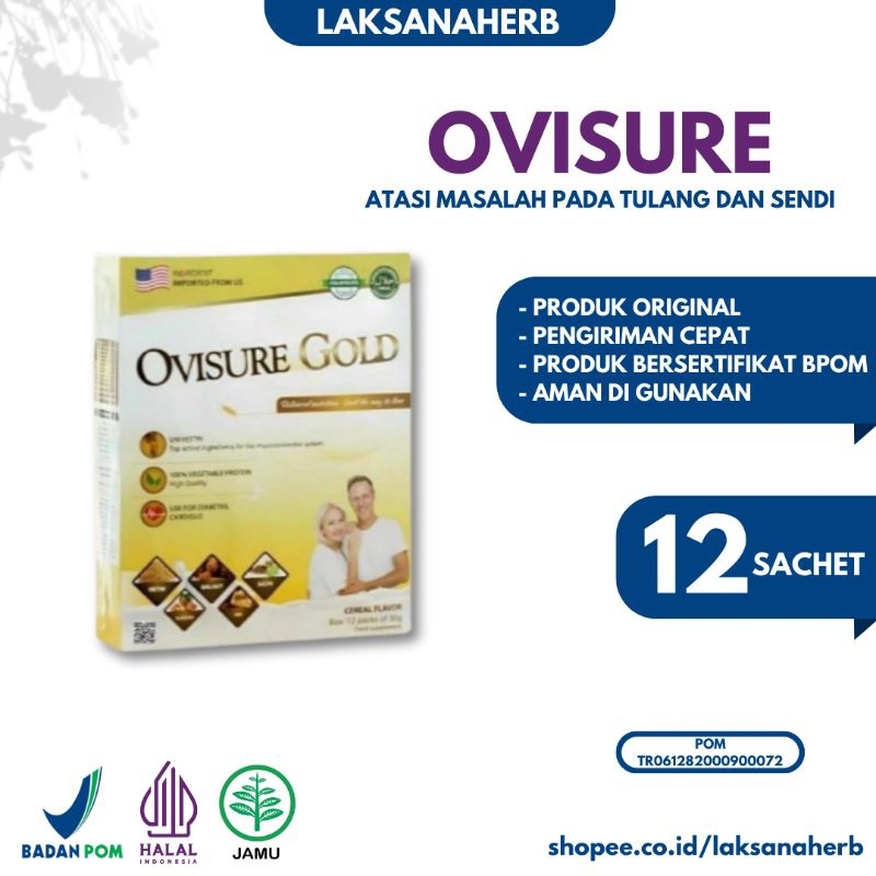 

Ovisure Gold Original Susu Multivitamin Atasi Masalah Pada Tulang Sendi Dan Syaraf