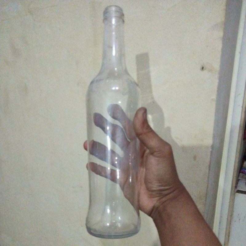botol kaca 600ml,botol minuman,botol jamu,botol madu,botol bekas AM