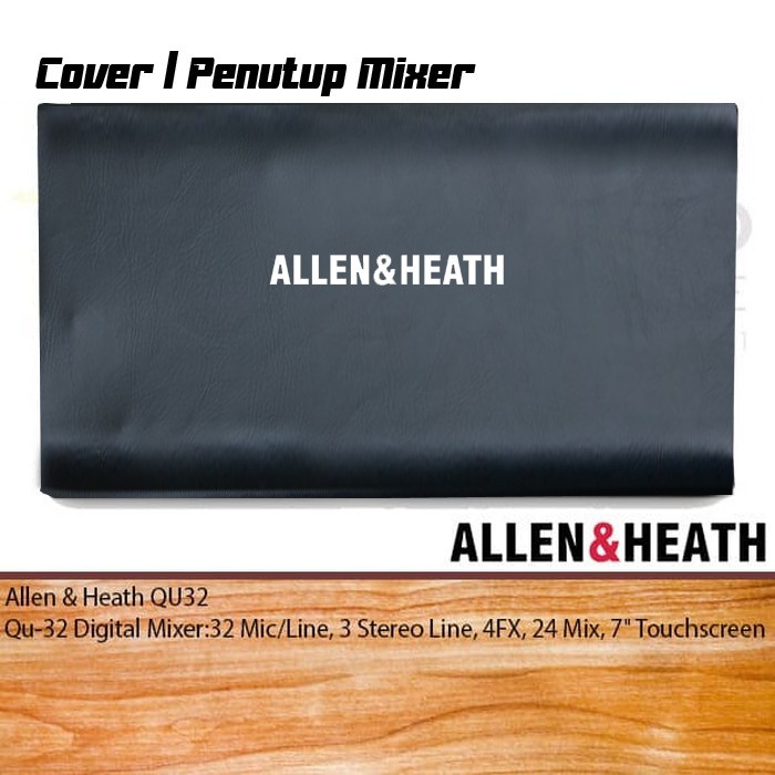 COVER / PENUTUP MIXER ALLEN & HEATH QU-32