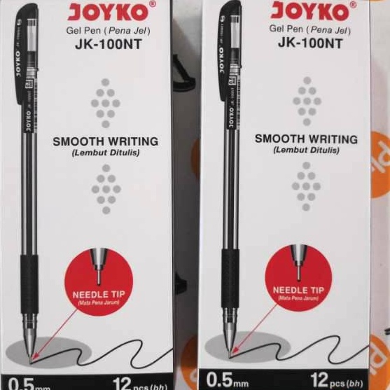 

PROMO BESAR Pulpen Ballpoint Gel JK1NT 12pcs