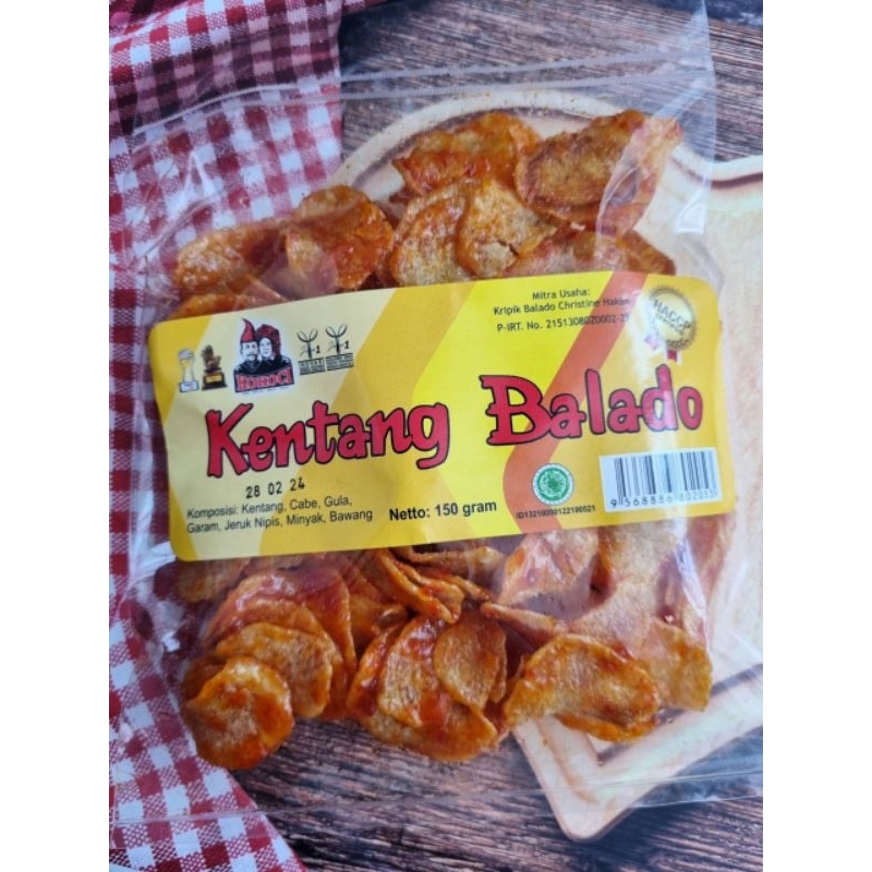 

Keripik Kentang Balado Kokoci 150 gr