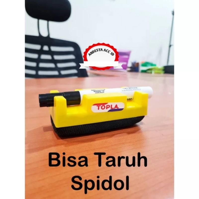 

2_Zaneva - Topla Wb-309 Penghapus Papan Tulis / Whiteboard Eraser 12Pcs