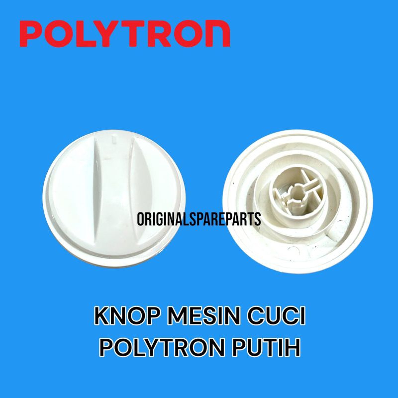 KNOP MESIN CUCI POLYTRON PWM 7056 PWM 9556 PWM 7367 / PUTARAN HANDLE KNOP MESIN CUCI POLYTRON PRIMAD