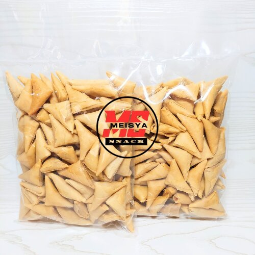 

RB Kue Samosa Abon - 1kg Abon Ayam Pedas Manis Sarikaya Murah Grosir Pastel Abon Sumpia Udang