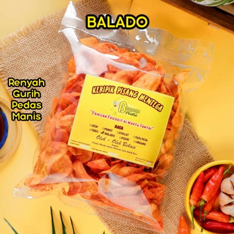 

250gr Keripik Pisang Balado