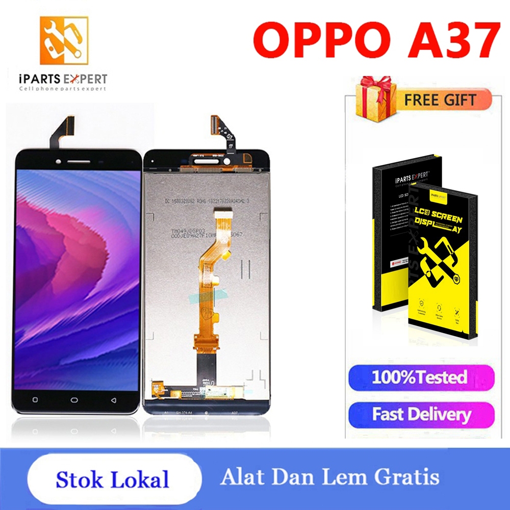 IPARTSEXPERT Original LCD For OPPO A37 LCD A37F NEO 9 LCD A37FW Layar Sentuh Panel Digitizer untuk O