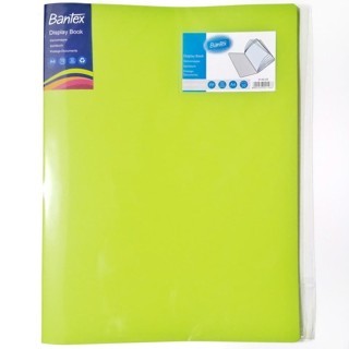 

DISPLAY BOOK FC 10 POCKET BANTEX GREEN