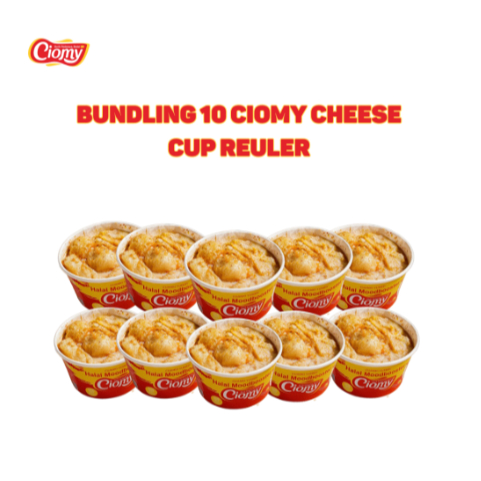 

- Cuanki Cheese Cup Reguler 85gr Bundling 10 Bekal Traveling