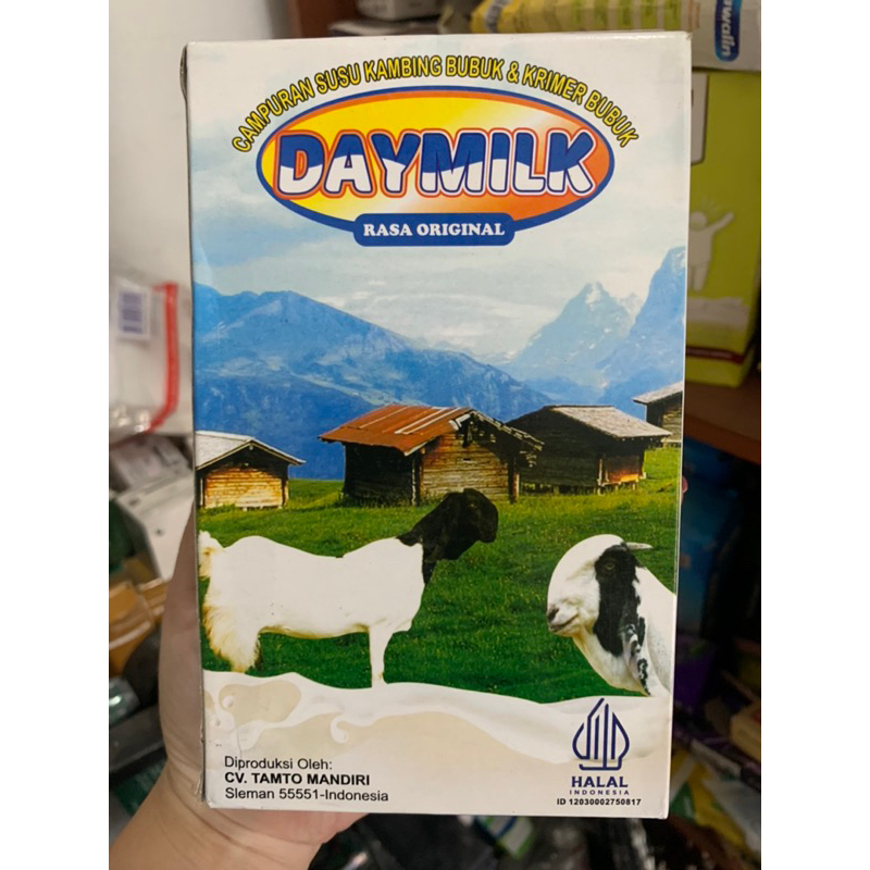 

Susu (exp07.25) DAYMILK Rasa Original Atasi pernafasan & Persendian 200gr