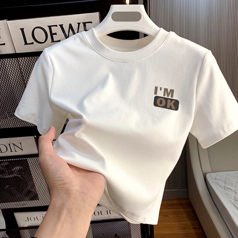 XiaoZhaiNv kekinian terbaru baju cewe terbaru crop top baju atasan wanita crop top y2k baju crop wan