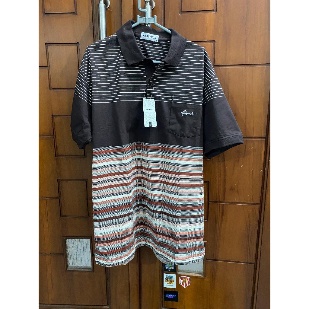 Kaos Polo Hassenda UK S , Original dan Murah "MODEL V"