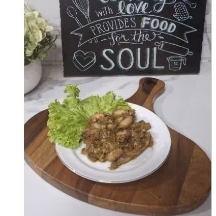 

Rose Catering - Lauku Frozen Cumi sambal ijo pedas 150gr