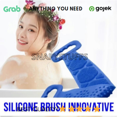 Sikat Punggung Mandi / Gosok Pembersih Punggung Loofah Back Scrubber