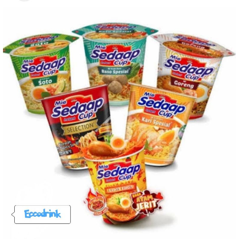 

Sedap cup all varian