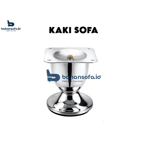 KAKI SOFA KURSI GELAS MANGKUK / KAKI SOFA STAINLESS