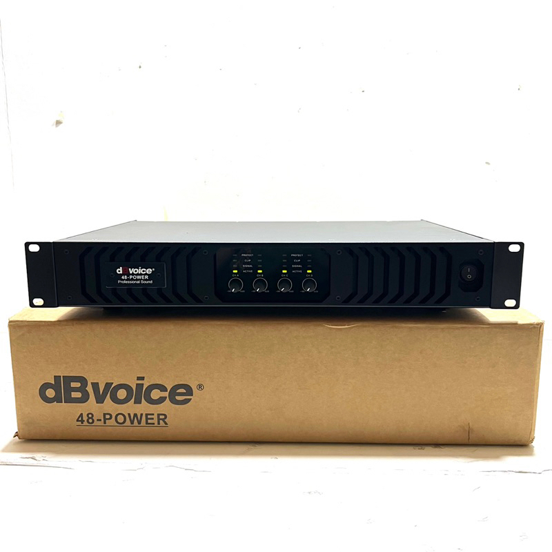 Power dB Voice 48 Power Original Amplifier dbvoice 48 Class D 4 Channel