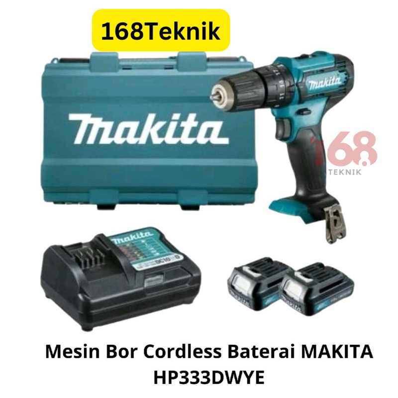 Mesin Bor Cordless Baterai MAKITA HP 333 DWYE/Mesin Rotary Hammer MAKITA