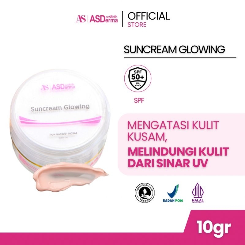 Asderma Aesthetic Suncream Glowing